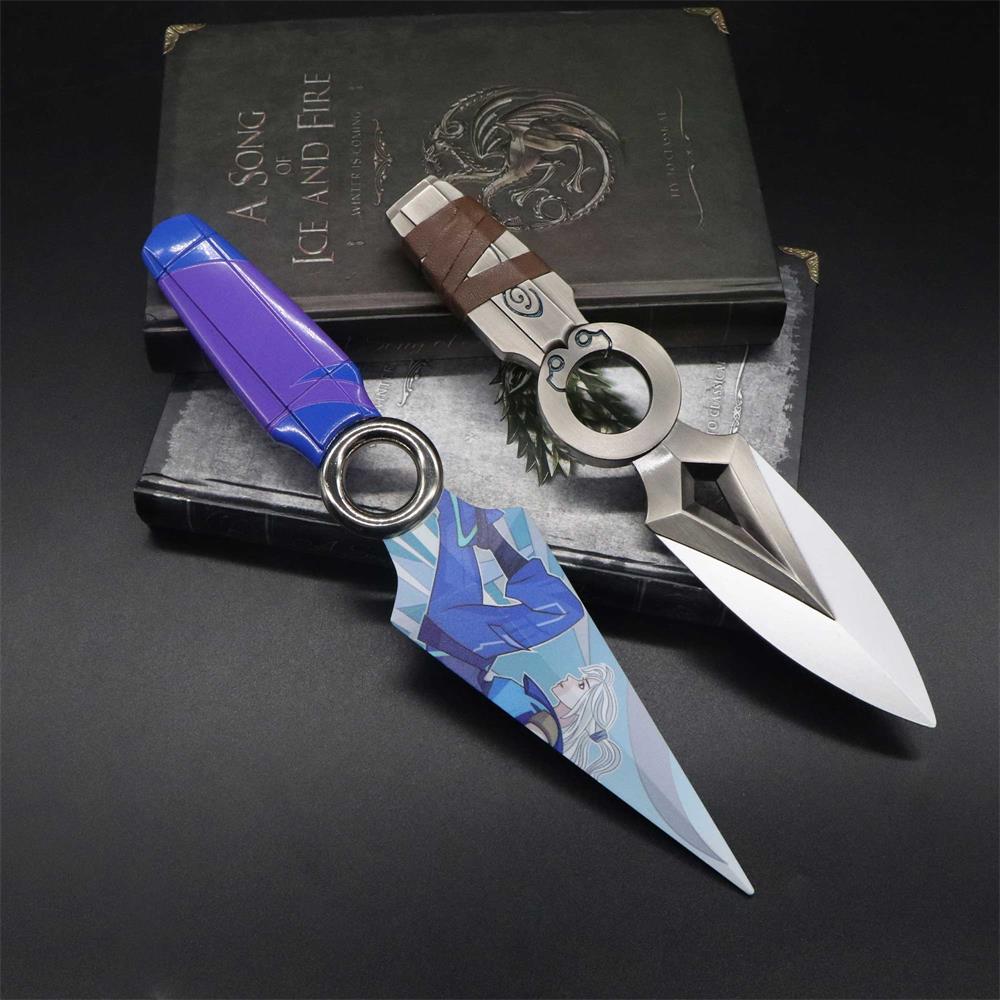 Jett Go Volume No 1 Knife Jett Kunai 2 In 1 Pack Best Jett Main Gamer Gift 2 Jett Knives Only - Tophatter Daily Deals