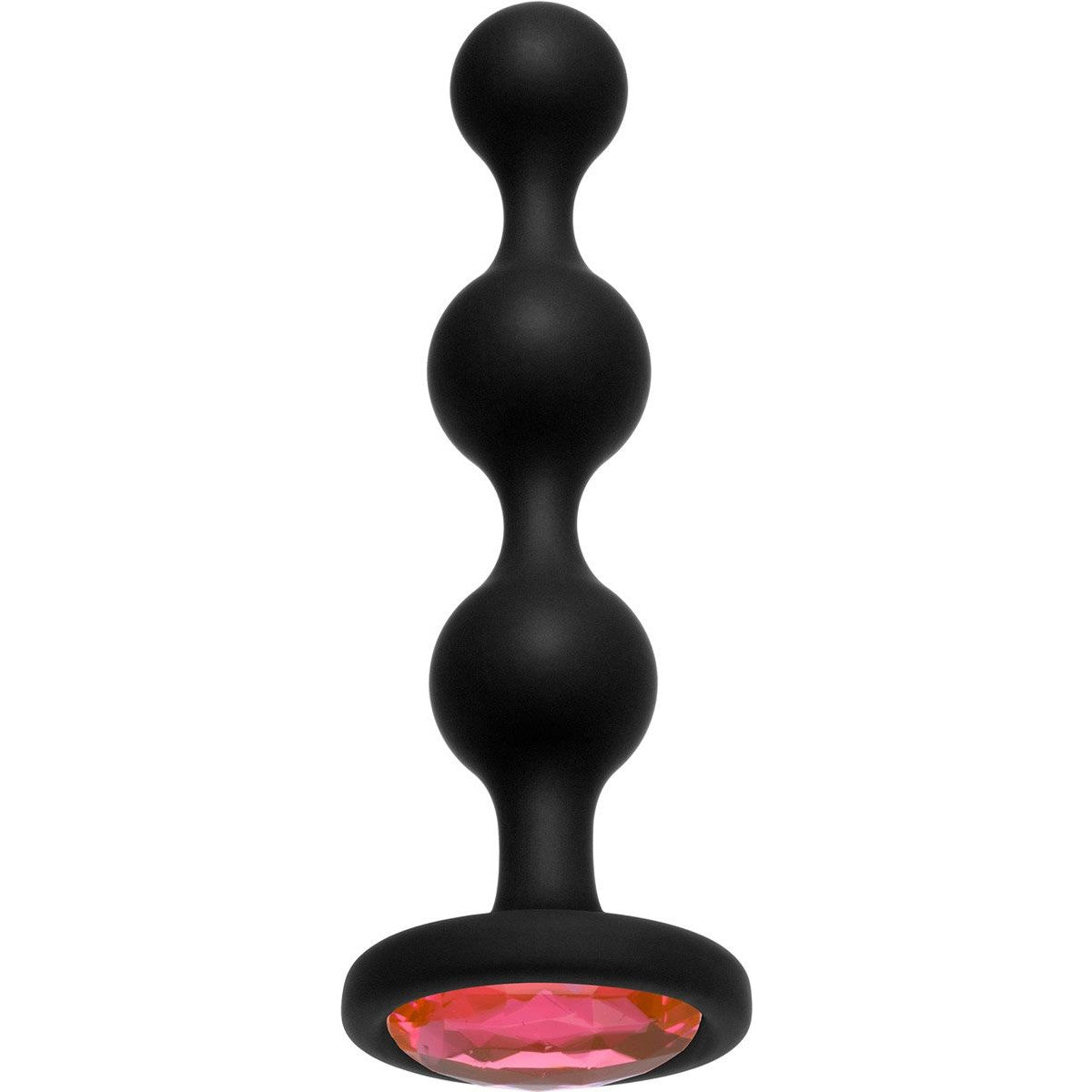 Booty Bling Jewelled Silicone Anal Beads in Pink Anal Sex Toys - Tophatter Daily Deals