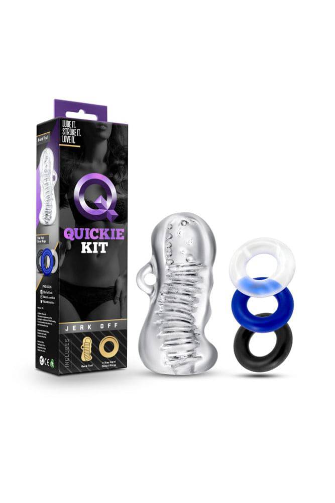 Blush Novelties - Quickie Kit - Jerk Off - Clear Sex Toy - Tophatter Daily Deals