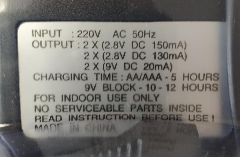 JIABAO A636 AA/ AAA 9V BATTERY CHARGER - Tophatter's Army Deals ACCESSORIES - Tophatter Daily Deals