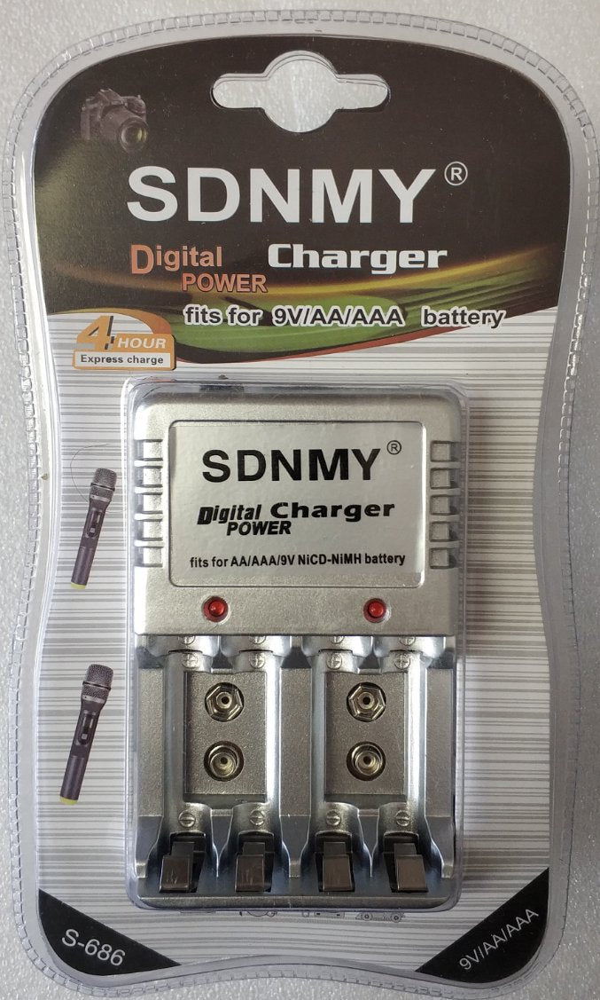 JIABAO A636 AA/ AAA 9V BATTERY CHARGER - Tophatter's Army Deals ACCESSORIES - Tophatter Daily Deals