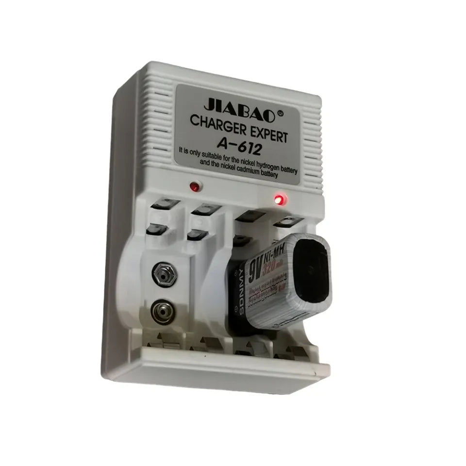 JIABAO A636 AA/ AAA 9V BATTERY CHARGER - Tophatter's Army Deals ACCESSORIES - Tophatter Daily Deals