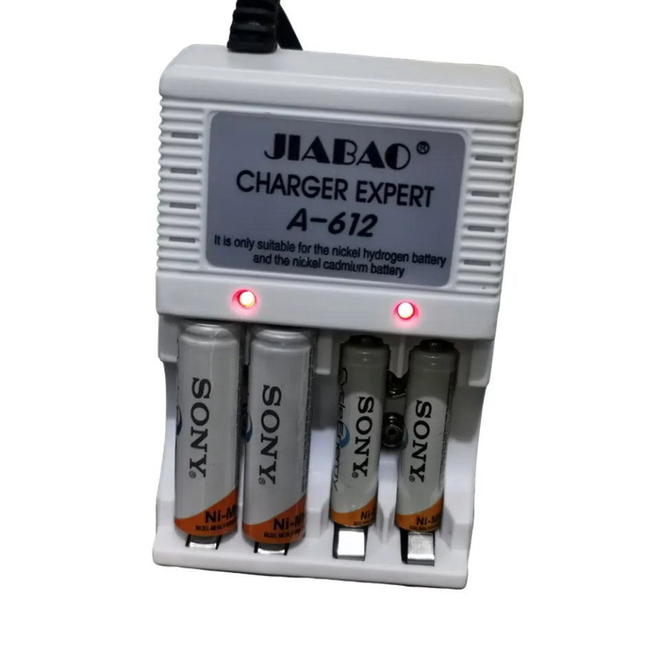 JIABAO A636 AA/ AAA 9V BATTERY CHARGER - Tophatter's Army Deals ACCESSORIES - Tophatter Daily Deals