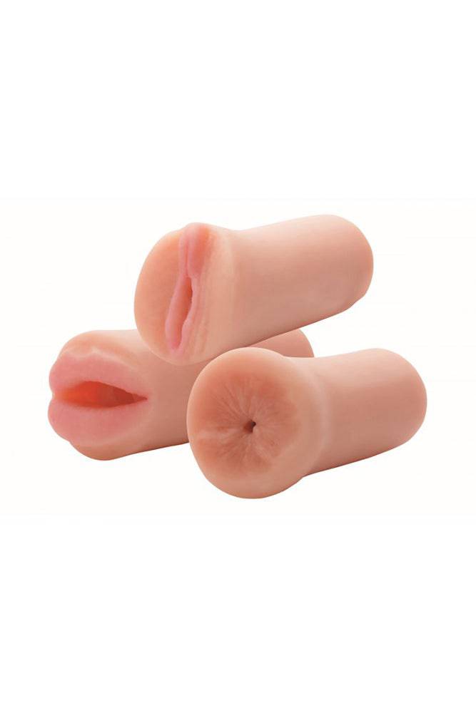 XR Brands - Jesse Jane - Three Way Pussy Ass and Mouth Stroker Set Sex Toy - Tophatter Daily Deals