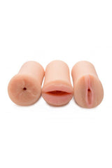 XR Brands - Jesse Jane - Three Way Pussy Ass and Mouth Stroker Set Sex Toy - Tophatter Daily Deals