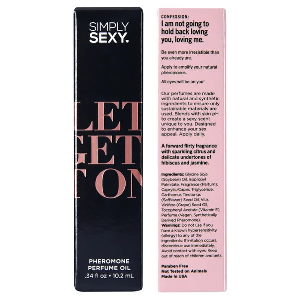 Simply Sexy Let's Get It On – Pheromone Perfume Oil Roll-On 10ml > Essentials > Aphrodisiacs - Tophatter Daily Deals