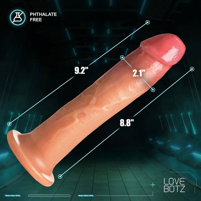Cock Lock Dildo (Light Pink) – 9 Inch Realistic Dildo > Dildos > Realistic Dildos - Tophatter Daily Deals