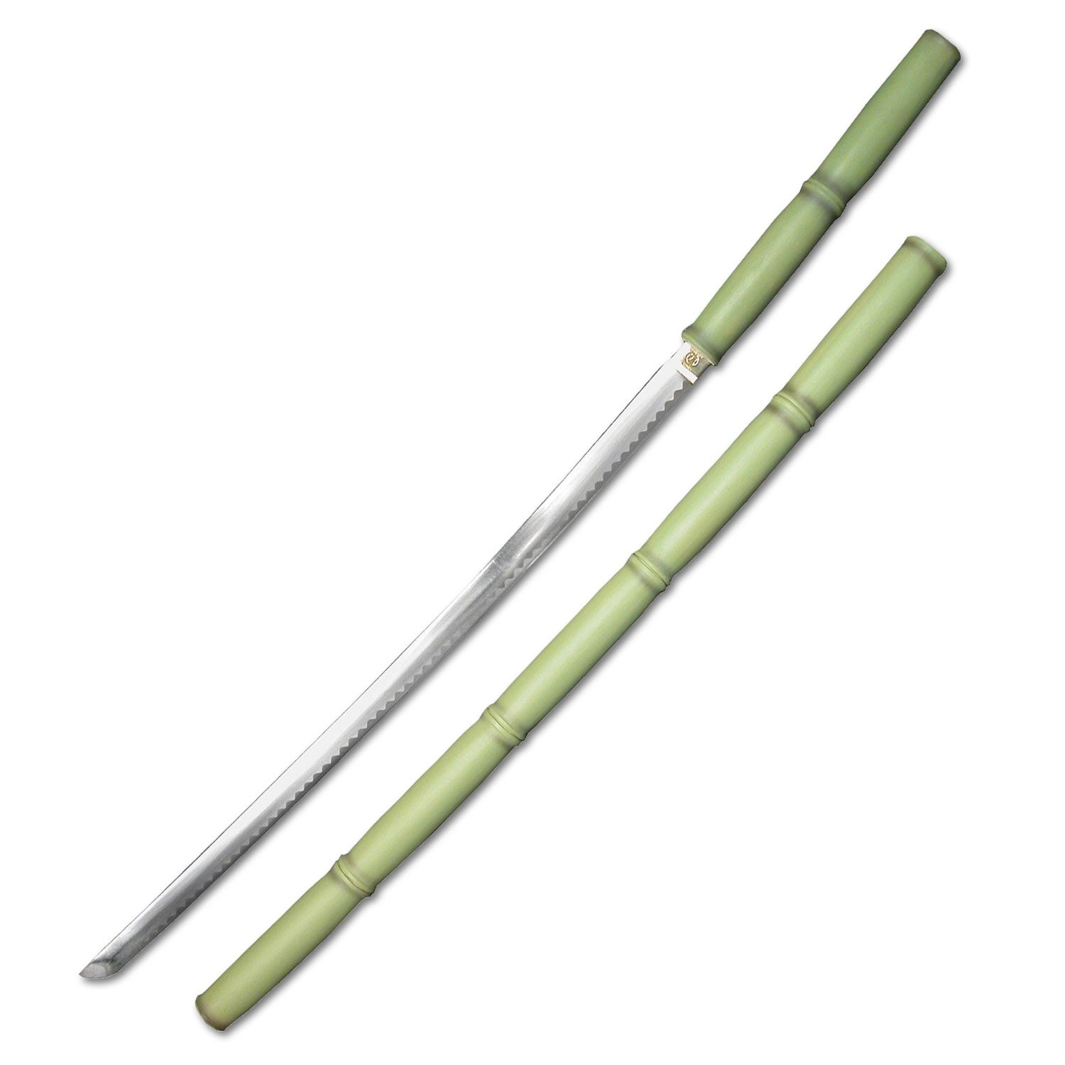 Green Bamboo Shirasaya Sword - Tophatter's Army Products & Self Defense Collectible Weapons - Tophatter Daily Deals