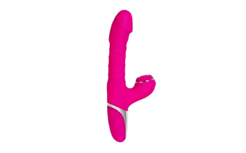 JOS To-Frolly Thrusting and Sucking Vibrator 2cm Stretch > Vibrators > Ladies > Rabbit Multi - Tophatter Daily Deals