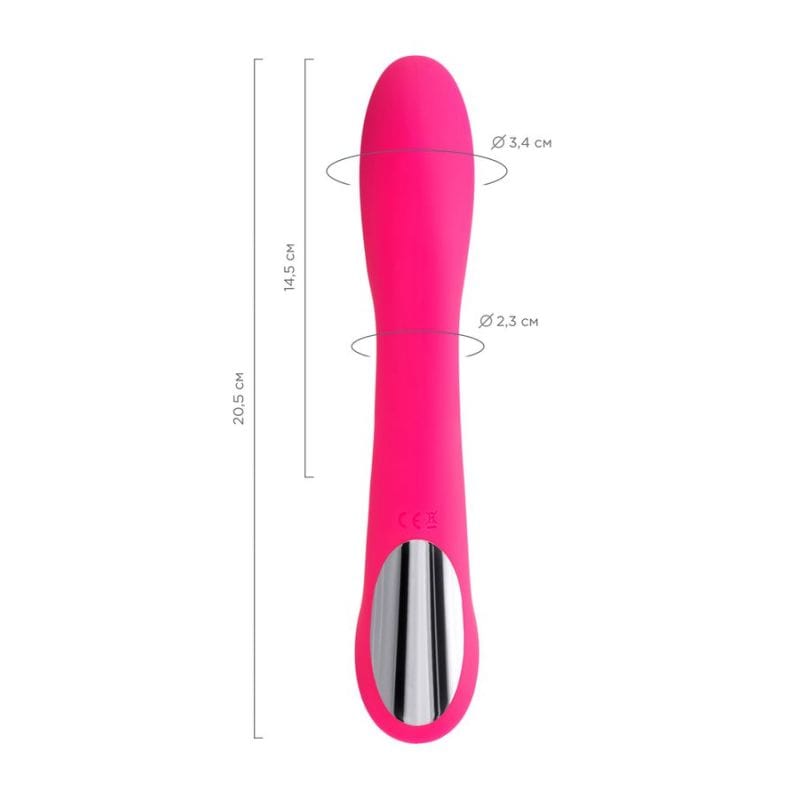 JOS Twig Slimline Vibrator 20.5 cm G-Spot Silicone Toy > Sex Toys For Ladies > G-Spot Vibrators - Tophatter Daily Deals