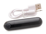 Bang 10X Rechargeable Vibrating Bullet (Black) – Compact Bullet Vibrator > Vibrators > Mini Vibrators - Tophatter Daily Deals