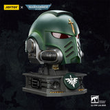 Warhammer 40,000 – Dark Angels Mk X Helmet with Display Stand | JOYTOY Helmet Replica - Tophatter Daily Deals