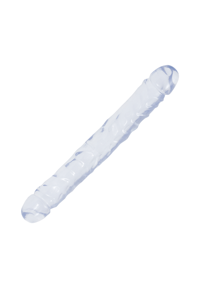 Crystal Jellies by Doc Johnson - 12 Inch Jr. Double Dong - Assorted Colors Sex Toy - Tophatter Daily Deals