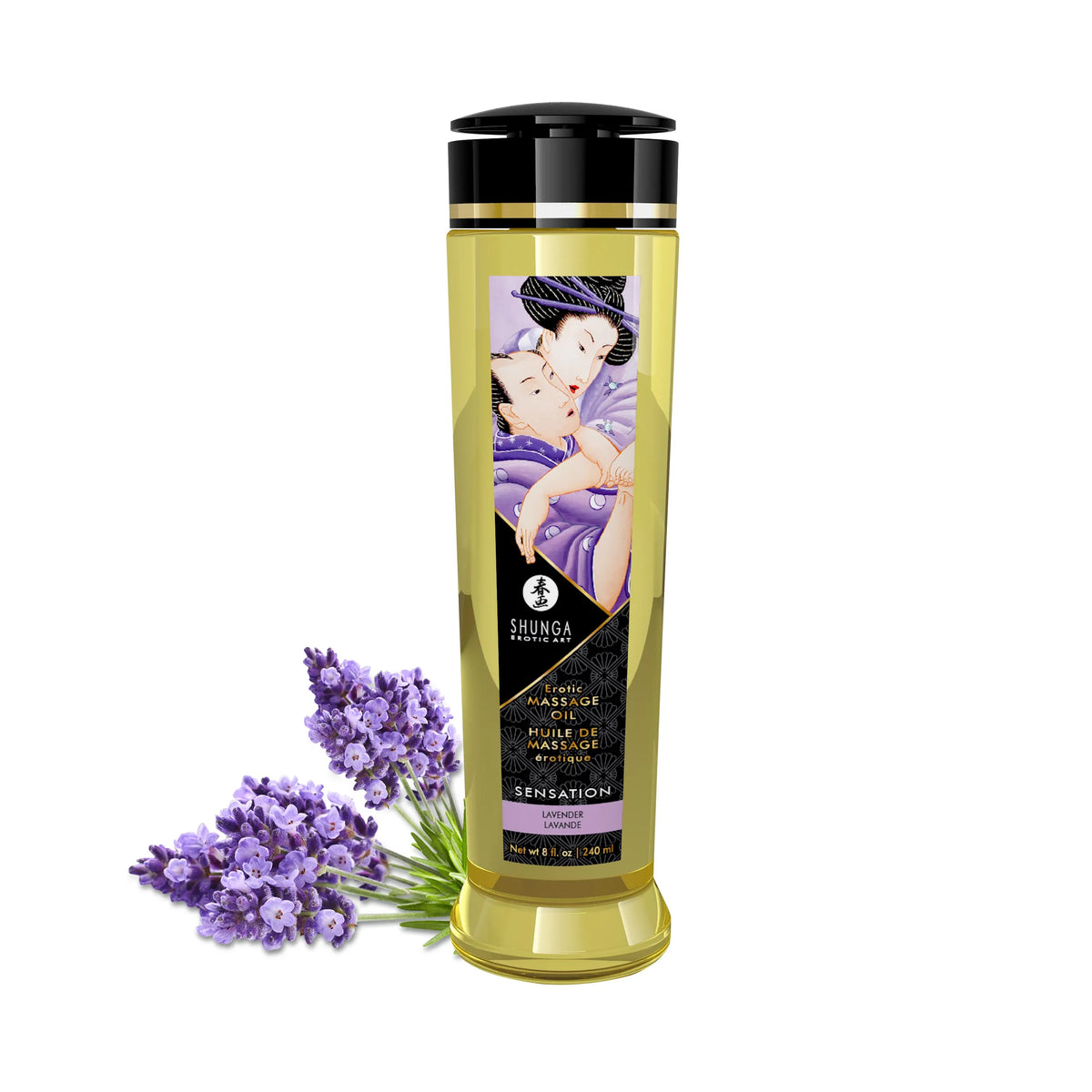 Sensation Lavender – 8 Fl. Oz. Erotic Massage Oil > Essentials > Massage Oil - Tophatter Daily Deals