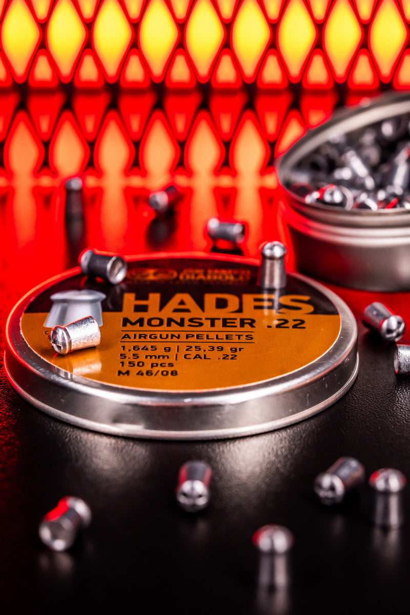 JSB .22 CAL DIABOLO HADES MONSTER 25.39GR - 150's - Tophatter's Army Deals BULLETS - Tophatter Daily Deals