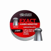 JSB .22 EXACT JUMBO MONSTER LIGHT 20.83GR - 200's - Tophatter's Army Deals BULLETS - Tophatter Daily Deals