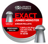 JSB .22 MONSTER REDESIGNED SHALLOW 25.39GR - 200's - Tophatter's Army Deals BULLETS - Tophatter Daily Deals