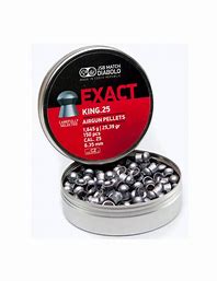JSB .25 CAL EXACT KING HEAVY 33.95GR - 300's - Tophatter's Army Deals BULLETS - Tophatter Daily Deals