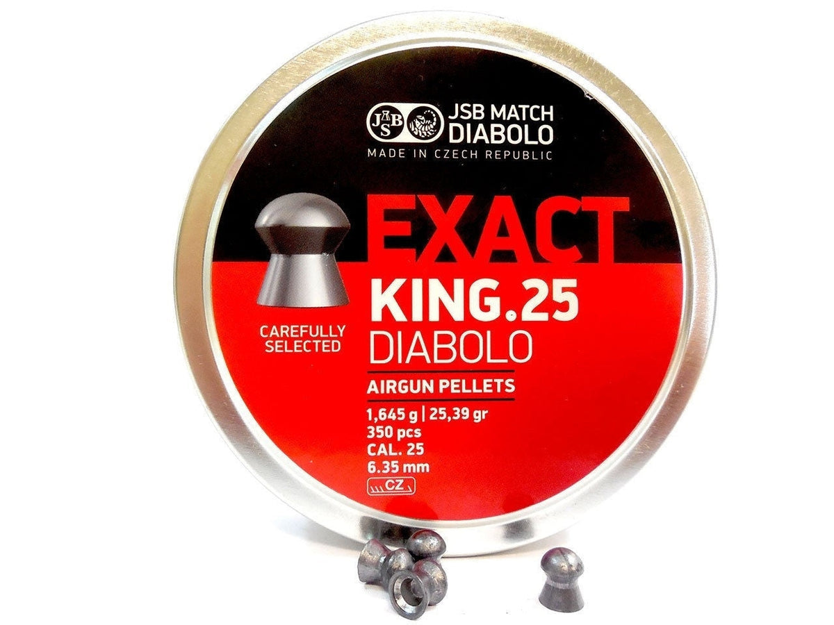JSB 6.35MM EXACT KING 25.39GR- 350'S - Tophatter's Army Deals BULLETS - Tophatter Daily Deals