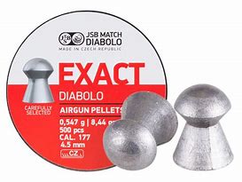JSB EXACT DIABOLO .177 (4.53MM) 8.44GR - 500's - Tophatter's Army Deals BULLETS - Tophatter Daily Deals