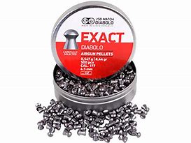 JSB EXACT DIABOLO .177 (4.53MM) 8.44GR - 500's - Tophatter's Army Deals BULLETS - Tophatter Daily Deals