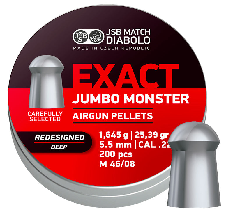 JSB EXACT MONSTER REDESIGNED(DEEP) 25.39GR - 200's - Tophatter's Army Deals OUTDOOR - Tophatter Daily Deals
