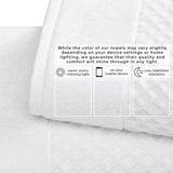 Cotton Diamond Waffle Weave Bath Towel Set - Grayson Collection Bath - Tophatter Daily Deals