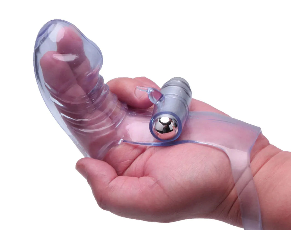 Vibro Finger Wearable Stimulator – Flexible Dual-Finger Vibrator > Vibrators > Finger Vibrators - Tophatter Daily Deals
