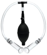 Nipple Pumping System with Dual Cylinders 2.75 Inches > Sex Toys > Nipple Suckers - Tophatter Daily Deals