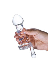 Gläs - Candy Land Juicer - 6.5" Glass Anal Plug Sex Toy - Tophatter Daily Deals