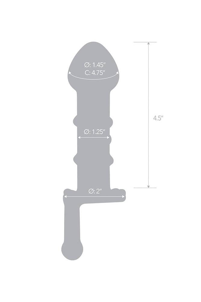 Gläs - Candy Land Juicer - 6.5" Glass Anal Plug Sex Toy - Tophatter Daily Deals