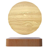 Levitating Moon Lamp Floating Night Light Cozy Home Jupiter - Light Base - Tophatter Daily Deals