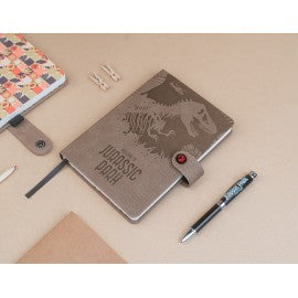 Jurassic Park - Premium A5 Notebook With Projector Pen