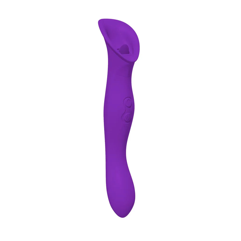 Petallux (Purple) – Dual-Ended Clitoral Stimulator > Sex Toys For Ladies > Clitoral Vibrators and Stimulators - Tophatter Daily Deals