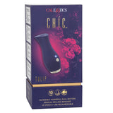 Chic Tulip Waterproof Dual Motor Rolling Massager in Navy Blue with 10 Speeds and Rechargeable > Sex Toys For Ladies > Rose Stimulators - Tophatter Daily Deals