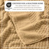 Cotton Diamond Waffle Weave Bath Towel Set - Grayson Collection Bath - Tophatter Daily Deals