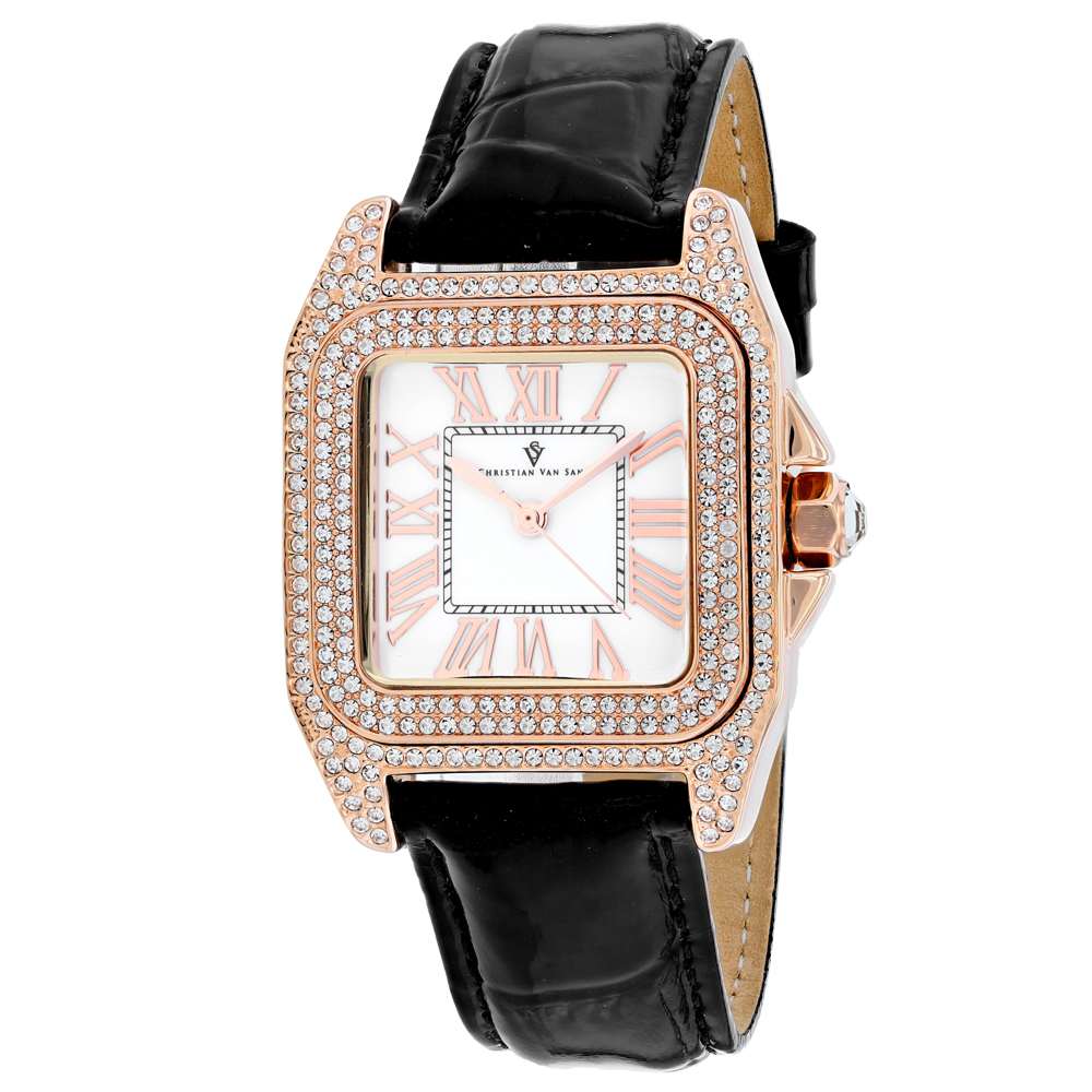 Christian Van Sant Women's Radieuse // CV4426 White Watches - Tophatter Daily Deals