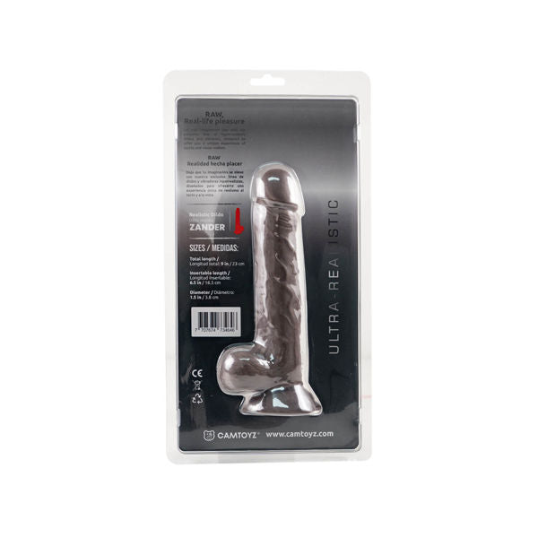 Raw Dildo Ultra Realistic Zander (Brown) – 9" Dildo > Dildos > Realistic Dildos - Tophatter Daily Deals