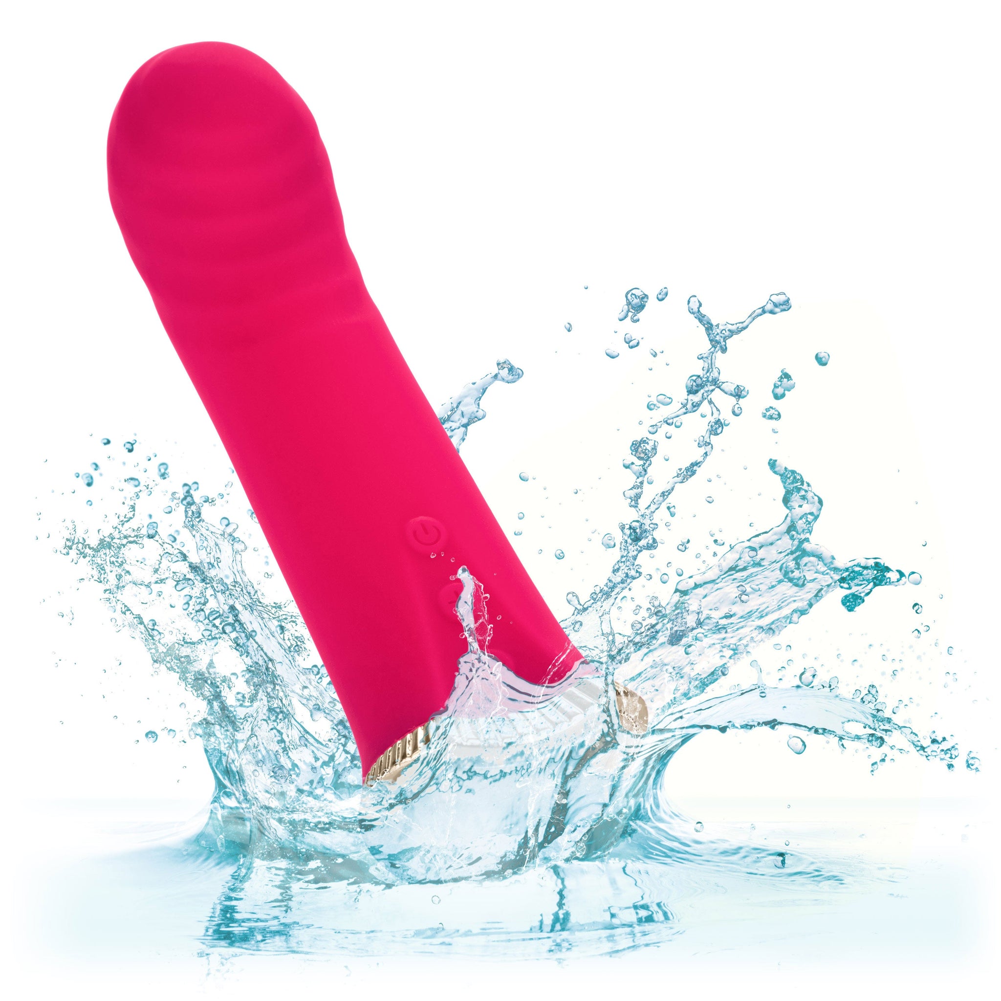 Uncorked Merlot Mini Massager Vibrator in Pink with 10 Speeds and 3-Inch Silicone Personal Vibrator > Vibrators > Mini Vibrators - Tophatter Daily Deals