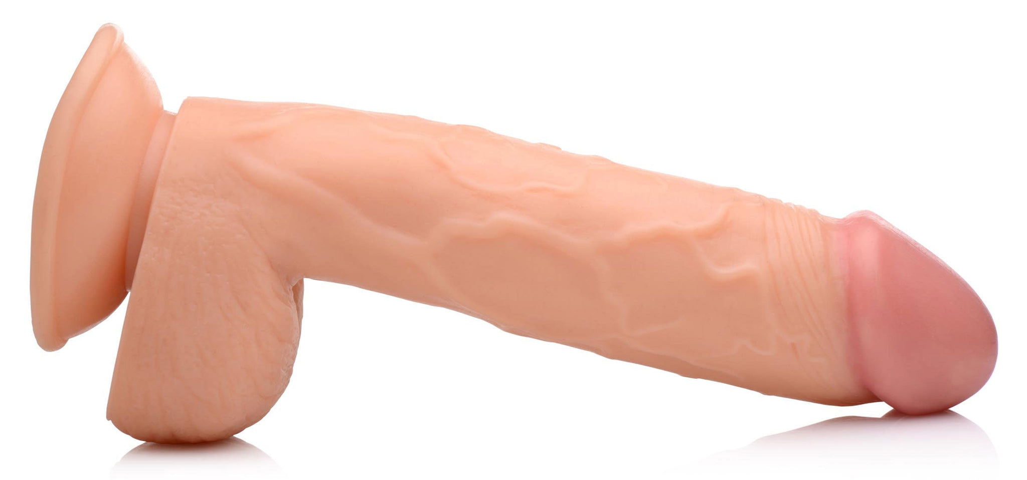 Pop Pecker 8.25 Inch Realistic Dildo With Suction Base Light > Dildos > Realistic Dildos - Tophatter Daily Deals