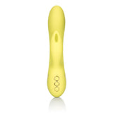 California Dreaming Venice Vixen Yellow Silicone Massager with 10 Vibration Functions and Waterproof Design > Vibrators > Ladies > Rabbit - Tophatter Daily Deals