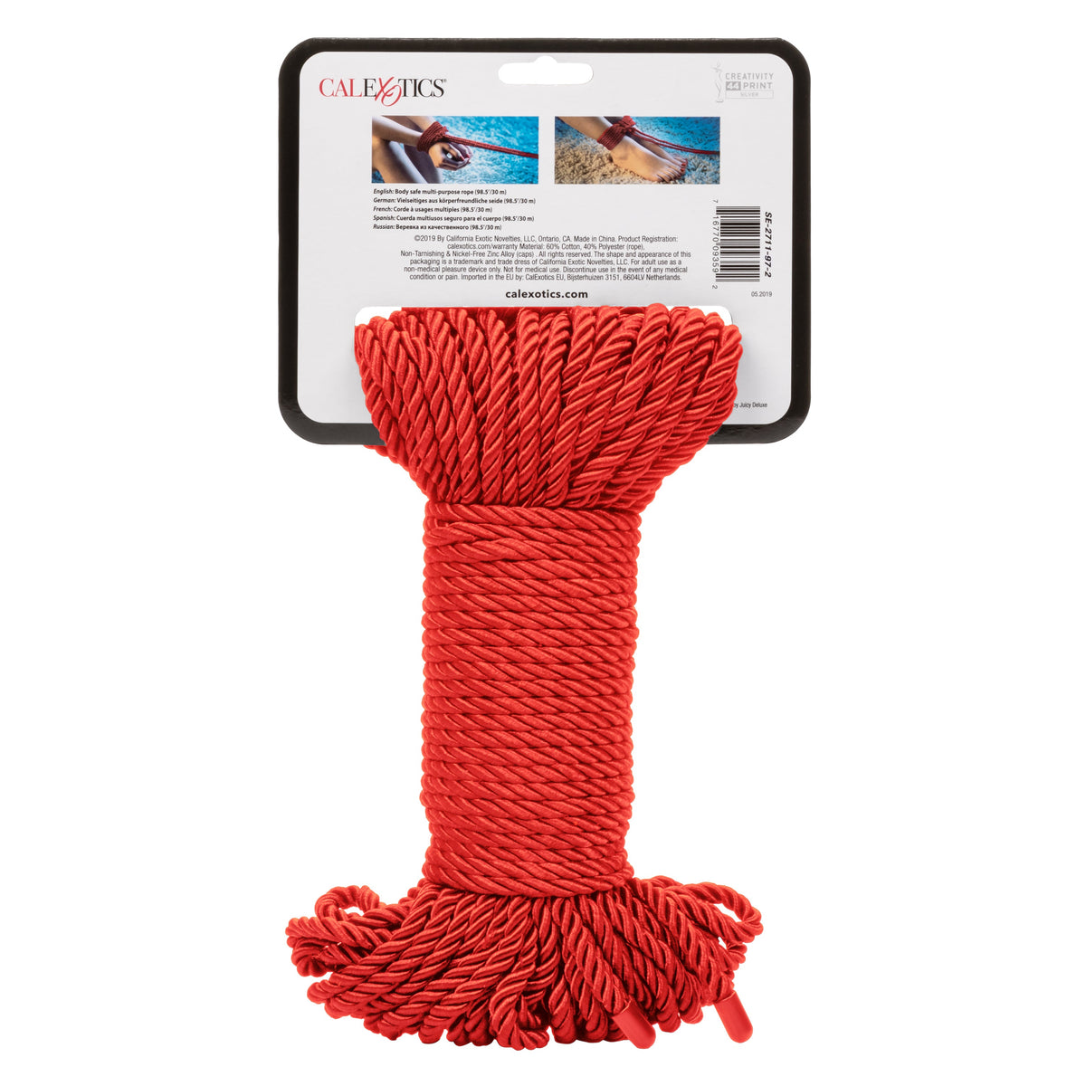 Scandal Red Rope (30 Meters) – Shibari Bondage Rope > Bondage Gear > Rope - Tophatter Daily Deals