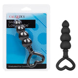 Silicone Love Probe – Graduated Flexible Anal Plug with Heart-Shaped Loop > Anal Range > Anal Probes - Tophatter Daily Deals