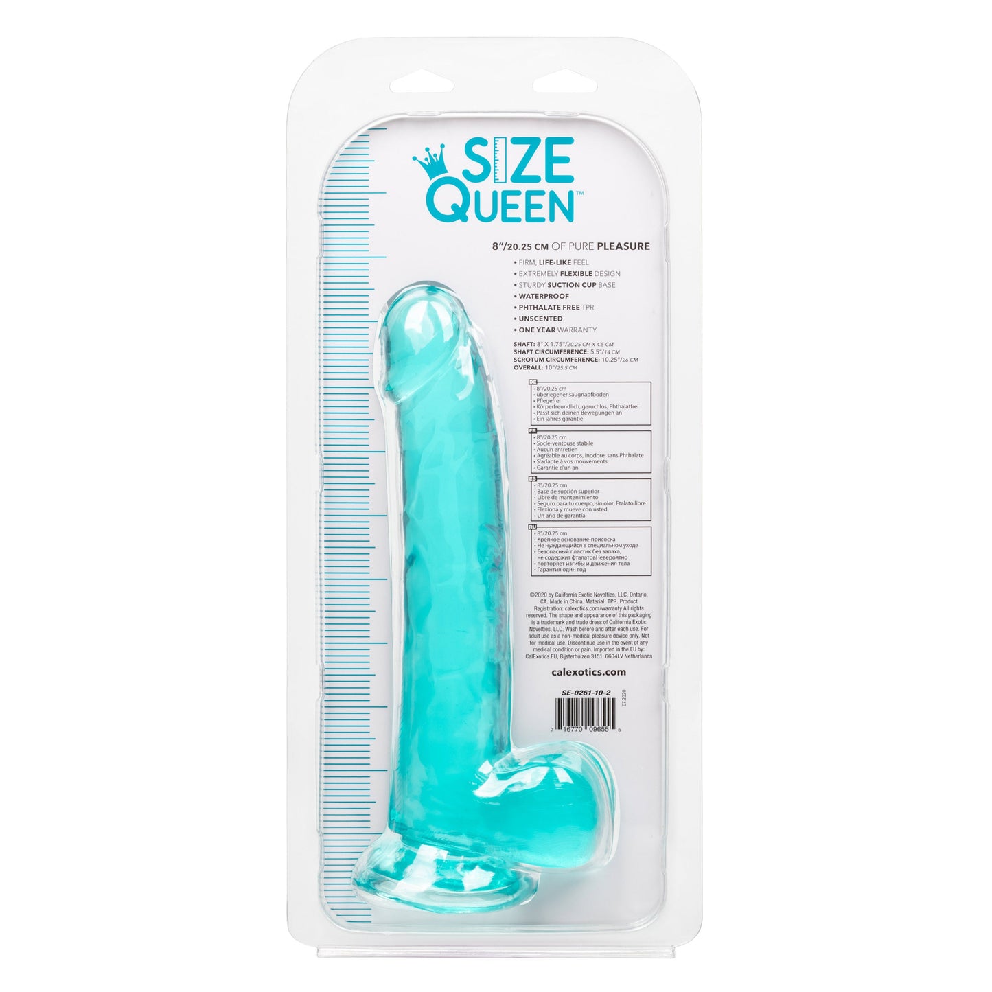 Size Queen 8 Inch Realistic Dong in Ivory > Dildos > Realistic Dildos - Tophatter Daily Deals