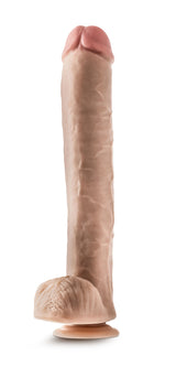 Dr. Michael 14 Inch Beige Realistic Dildo with Suction Base > Dildos > Oversized Toys - Tophatter Daily Deals