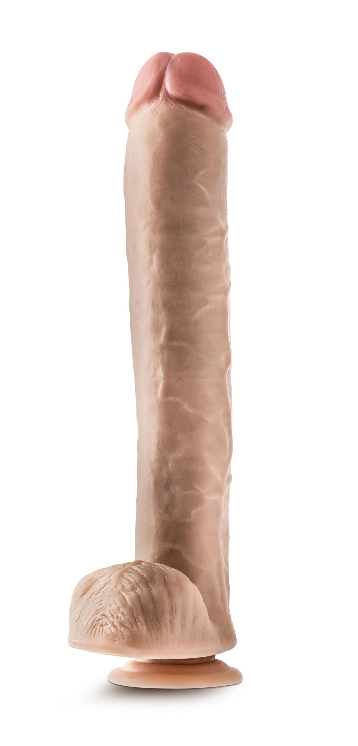 Dr. Michael 14 Inch Beige Realistic Dildo with Suction Base > Dildos > Oversized Toys - Tophatter Daily Deals