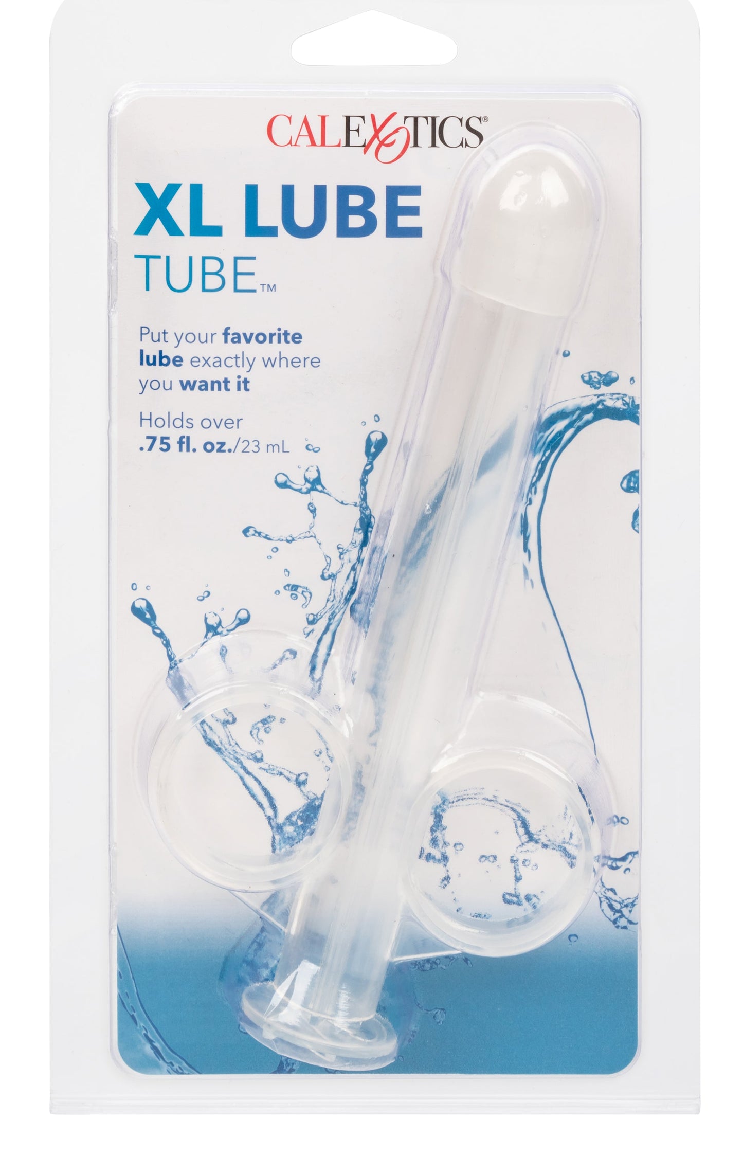 XL Lube Tube Clear Reusable Lubricant Dispensing Tube > Lube > Applicators - Tophatter Daily Deals