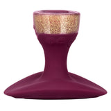 Jopen Starstruck Fantasy Burgundy Silicone Handheld Massager with Glitter Base and 35 Vibration Functions > Sex Toys For Ladies > G-Spot Vibrators - Tophatter Daily Deals
