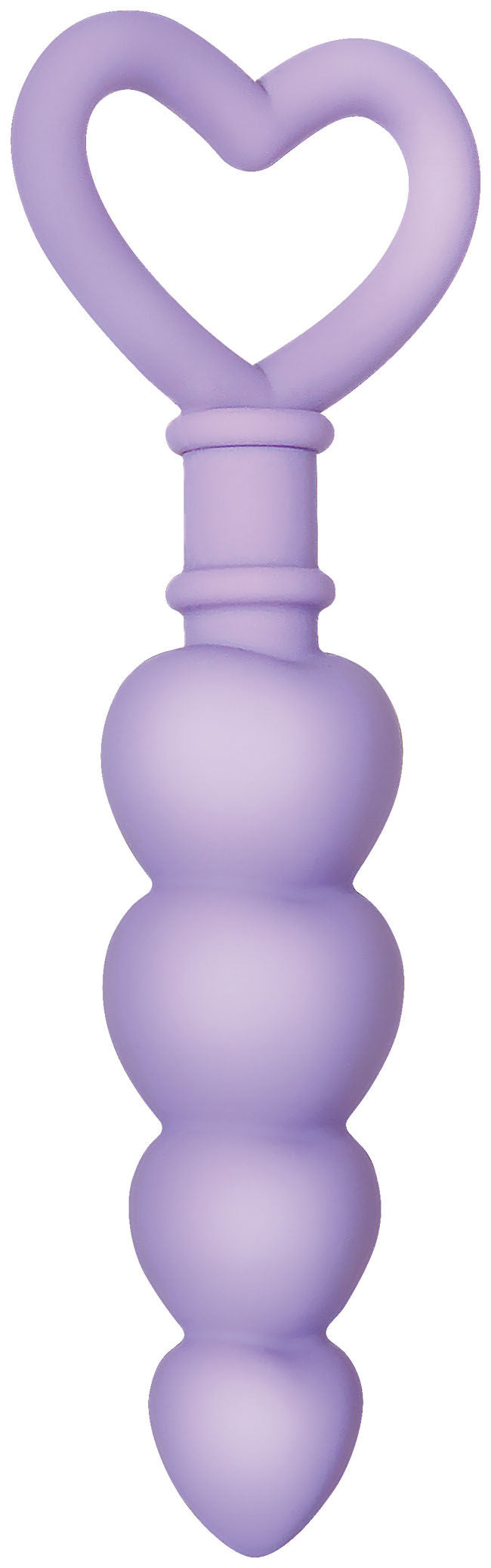 Sweet Treat Heart-Shaped Silicone Beads – 6.15" Flexible Graduated Butt Plug > Anal Range > Anal Beads - Tophatter Daily Deals