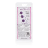 First Time Love Balls Triple Lover Purple Set with 1.25 Inch Smooth Weighted Kegel Balls > Sex Toys For Ladies > Kegel Exercise - Tophatter Daily Deals